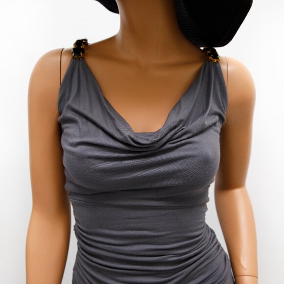 Sky Cowl Neck Tank XS - Picture 2 of 9